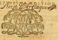 An illustration from Dictionaire theologique, historique, poetique, cosmographique, et chronologique : contenant sommairement les vies plus remarquables des patriarches & docteurs de l'eglise ... ensemble toutes les fables auec leurs mythologies & explications ... comme aussi la description & l'estat des empires, royaumes, provinces, villes ... de la géographie, tant ancienne que moderne ... (1668)