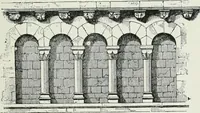 An illustration from A dictionary of architecture and building; biographical, historical and descriptive (1901)