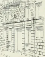 An illustration from A dictionary of architecture and building; biographical, historical and descriptive (1901)