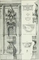 An illustration from A dictionary of architecture and building; biographical, historical and descriptive (1901)