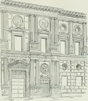 An illustration from A dictionary of architecture and building; biographical, historical and descriptive (1901)