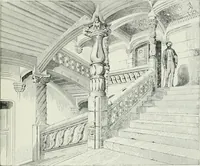 An illustration from A dictionary of architecture and building; biographical, historical and descriptive (1901)