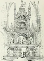 An illustration from A dictionary of architecture and building; biographical, historical and descriptive (1901)