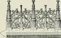 An illustration from A dictionary of architecture and building; biographical, historical and descriptive (1901)