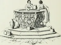 An illustration from A dictionary of architecture and building; biographical, historical and descriptive (1901)