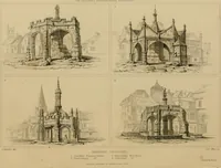 An illustration from A dictionary of the architecture and archaeology of the middle ages : including words used by ancient and modern authors in treating of architectural and other antiquities, also, biographical notices of ancient architects (1883)