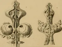 An illustration from A dictionary of the architecture and archaeology of the middle ages : including words used by ancient and modern authors in treating of architectural and other antiquities, also, biographical notices of ancient architects (1883)