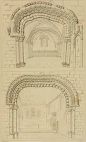 An illustration from A dictionary of the architecture and archaeology of the middle ages : including words used by ancient and modern authors in treating of architectural and other antiquities, also, biographical notices of ancient architects (1883)