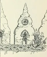 An illustration from A dictionary of architecture and building; biographical, historical and descriptive (1901)