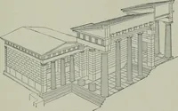 An illustration from A dictionary of architecture and building; biographical, historical and descriptive (1901)