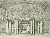 An illustration from A dictionary of architecture and building; biographical, historical and descriptive (1901)