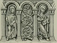 An illustration from A dictionary of architecture and building; biographical, historical and descriptive (1901)