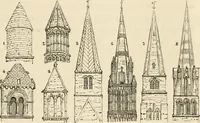 An illustration from A dictionary of the architecture and archaeology of the Middle Ages : including words used by ancient and modern authors in treating of architectural and other antiquities ... : also, biographical notices of ancient architects (1838)
