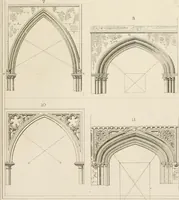 An illustration from A dictionary of the architecture and archaeology of the Middle Ages : including words used by ancient and modern authors in treating of architectural and other antiquities ... : also, biographical notices of ancient architects (1838)