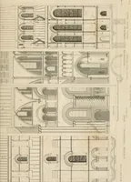 An illustration from A dictionary of the architecture and archaeology of the Middle Ages : including words used by ancient and modern authors in treating of architectural and other antiquities ... : also, biographical notices of ancient architects (1838)