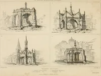 Picture 42 of 56 from A dictionary of the architecture and archaeology of the Middle Ages : including words used by ancient and modern authors in treating of architectural and other antiquities ... : also, biographical notices of ancient architects (1838), leaf 577