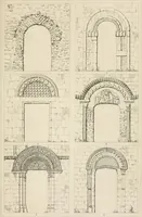 An illustration from A dictionary of the architecture and archaeology of the Middle Ages : including words used by ancient and modern authors in treating of architectural and other antiquities ... : also, biographical notices of ancient architects (1838)
