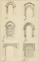 An illustration from A dictionary of the architecture and archaeology of the Middle Ages : including words used by ancient and modern authors in treating of architectural and other antiquities ... : also, biographical notices of ancient architects (1838)