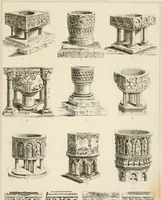 An illustration from A dictionary of the architecture and archaeology of the Middle Ages : including words used by ancient and modern authors in treating of architectural and other antiquities ... : also, biographical notices of ancient architects (1838)
