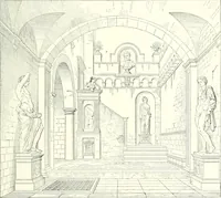 An illustration from A dictionary of architecture and building : biographical, historical, and descriptive (1902)