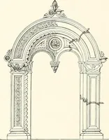 An illustration from A dictionary of architecture and building : biographical, historical, and descriptive (1902)