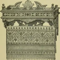 An illustration from The dictionary of needlework : an encyclopaedia of artistic, plain, and fancy needlework dealing fully with the details of all the stitches employed, the method of working, the materials used, the meaning of technical terms, and, where necessary, tracing the origin and history of the various works described (1882)