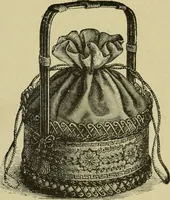 An illustration from The dictionary of needlework : an encyclopaedia of artistic, plain, and fancy needlework dealing fully with the details of all the stitches employed, the method of working, the materials used, the meaning of technical terms, and, where necessary, tracing the origin and history of the various works described (1882)