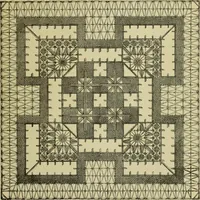 An illustration from The dictionary of needlework : an encyclopaedia of artistic, plain, and fancy needlework dealing fully with the details of all the stitches employed, the method of working, the materials used, the meaning of technical terms, and, where necessary, tracing the origin and history of the various works described (1882)