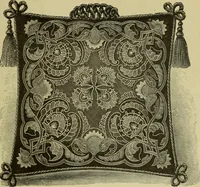 An illustration from The dictionary of needlework : an encyclopaedia of artistic, plain, and fancy needlework dealing fully with the details of all the stitches employed, the method of working, the materials used, the meaning of technical terms, and, where necessary, tracing the origin and history of the various works described (1882)