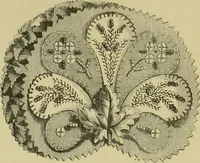 An illustration from The dictionary of needlework : an encyclopaedia of artistic, plain, and fancy needlework dealing fully with the details of all the stitches employed, the method of working, the materials used, the meaning of technical terms, and, where necessary, tracing the origin and history of the various works described (1882)