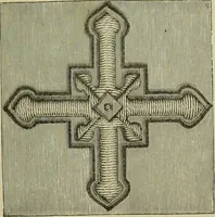 An illustration from The dictionary of needlework : an encyclopaedia of artistic, plain, and fancy needlework dealing fully with the details of all the stitches employed, the method of working, the materials used, the meaning of technical terms, and, where necessary, tracing the origin and history of the various works described (1882)