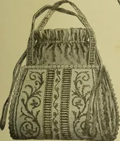 An illustration from The dictionary of needlework : an encyclopaedia of artistic, plain, and fancy needlework dealing fully with the details of all the stitches employed, the method of working, the materials used, the meaning of technical terms, and, where necessary, tracing the origin and history of the various works described (1882)