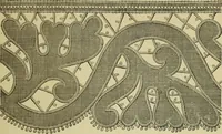 An illustration from The dictionary of needlework : an encyclopaedia of artistic, plain, and fancy needlework dealing fully with the details of all the stitches employed, the method of working, the materials used, the meaning of technical terms, and, where necessary, tracing the origin and history of the various works described (1882)