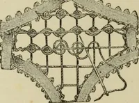 An illustration from The dictionary of needlework : an encyclopaedia of artistic, plain, and fancy needlework dealing fully with the details of all the stitches employed, the method of working, the materials used, the meaning of technical terms, and, where necessary, tracing the origin and history of the various works described (1882)