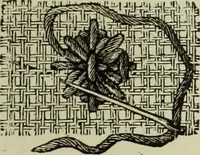 An illustration from The dictionary of needlework : an encyclopaedia of artistic, plain, and fancy needlework dealing fully with the details of all the stitches employed, the method of working, the materials used, the meaning of technical terms, and, where necessary, tracing the origin and history of the various works described (1882)