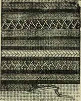 An illustration from The dictionary of needlework : an encyclopaedia of artistic, plain, and fancy needlework dealing fully with the details of all the stitches employed, the method of working, the materials used, the meaning of technical terms, and, where necessary, tracing the origin and history of the various works described (1882)
