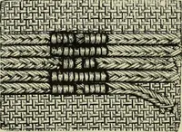 An illustration from The dictionary of needlework : an encyclopaedia of artistic, plain, and fancy needlework dealing fully with the details of all the stitches employed, the method of working, the materials used, the meaning of technical terms, and, where necessary, tracing the origin and history of the various works described (1882)