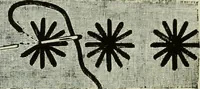 An illustration from The dictionary of needlework : an encyclopaedia of artistic, plain, and fancy needlework dealing fully with the details of all the stitches employed, the method of working, the materials used, the meaning of technical terms, and, where necessary, tracing the origin and history of the various works described (1882)