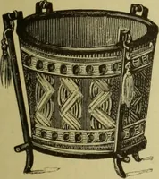 An illustration from The dictionary of needlework : an encyclopaedia of artistic, plain, and fancy needlework dealing fully with the details of all the stitches employed, the method of working, the materials used, the meaning of technical terms, and, where necessary, tracing the origin and history of the various works described (1882)