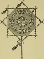An illustration from The dictionary of needlework : an encyclopaedia of artistic, plain, and fancy needlework dealing fully with the details of all the stitches employed, the method of working, the materials used, the meaning of technical terms, and, where necessary, tracing the origin and history of the various works described (1882)