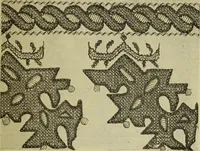 An illustration from The dictionary of needlework : an encyclopaedia of artistic, plain, and fancy needlework dealing fully with the details of all the stitches employed, the method of working, the materials used, the meaning of technical terms, and, where necessary, tracing the origin and history of the various works described (1882)