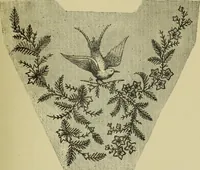 An illustration from The dictionary of needlework : an encyclopaedia of artistic, plain, and fancy needlework dealing fully with the details of all the stitches employed, the method of working, the materials used, the meaning of technical terms, and, where necessary, tracing the origin and history of the various works described (1882)
