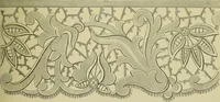 An illustration from The dictionary of needlework : an encyclopaedia of artistic, plain, and fancy needlework dealing fully with the details of all the stitches employed, the method of working, the materials used, the meaning of technical terms, and, where necessary, tracing the origin and history of the various works described (1882)
