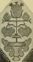 An illustration from The dictionary of needlework : an encyclopaedia of artistic, plain, and fancy needlework dealing fully with the details of all the stitches employed, the method of working, the materials used, the meaning of technical terms, and, where necessary, tracing the origin and history of the various works described (1882)