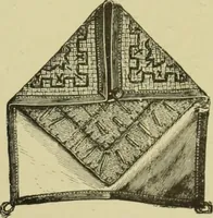 An illustration from The dictionary of needlework : an encyclopaedia of artistic, plain, and fancy needlework dealing fully with the details of all the stitches employed, the method of working, the materials used, the meaning of technical terms, and, where necessary, tracing the origin and history of the various works described (1882)