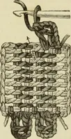 An illustration from The dictionary of needlework : an encyclopaedia of artistic, plain, and fancy needlework dealing fully with the details of all the stitches employed, the method of working, the materials used, the meaning of technical terms, and, where necessary, tracing the origin and history of the various works described (1882)
