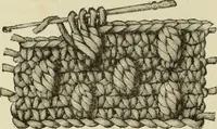 An illustration from The dictionary of needlework : an encyclopaedia of artistic, plain, and fancy needlework dealing fully with the details of all the stitches employed, the method of working, the materials used, the meaning of technical terms, and, where necessary, tracing the origin and history of the various works described (1882)