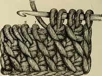 An illustration from The dictionary of needlework : an encyclopaedia of artistic, plain, and fancy needlework dealing fully with the details of all the stitches employed, the method of working, the materials used, the meaning of technical terms, and, where necessary, tracing the origin and history of the various works described (1882)