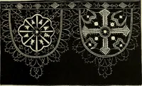 Picture 72 of 250 from The dictionary of needlework : an encyclopaedia of artistic, plain, and fancy needlework dealing fully with the details of all the stitches employed, the method of working, the materials used, the meaning of technical terms, and, where necessary, tracing the origin and history of the various works described (1882), leaf 55