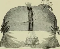 An illustration from The dictionary of needlework : an encyclopaedia of artistic, plain, and fancy needlework dealing fully with the details of all the stitches employed, the method of working, the materials used, the meaning of technical terms, and, where necessary, tracing the origin and history of the various works described (1882)